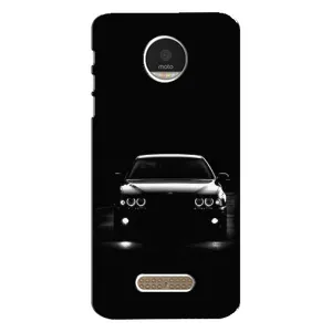 Чохол для Моторола МОТО Z - з принтом БМВ (AlphaPrint) (Машина BMW)