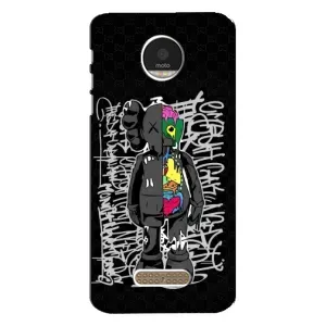 Чохли для Motorola MOTO Z - Bearbrick Louis Vuitton (PREMIUMPrint) (Стиль Bearbrick)