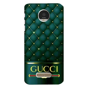 Чохли GUCCI для Моторола МОТО Z (AlphaPrint) (Текстура Гуччі)