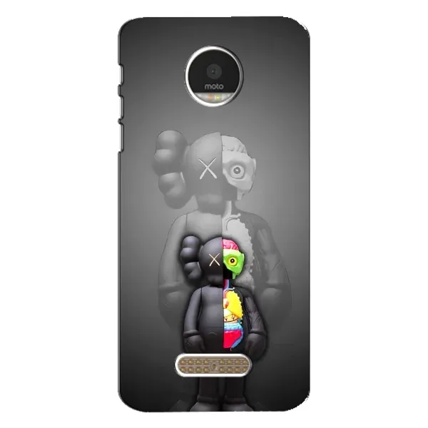 Чохол з принтом «Тіло Bearbrick» для Motorola MOTO Z