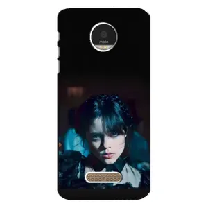 Чохли Венсдей на Motorola MOTO Z Уенсдей (AlphaPrint) (погляд Венздей)