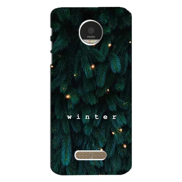 Чехол с принтом «Winter» для Motorola MOTO Z