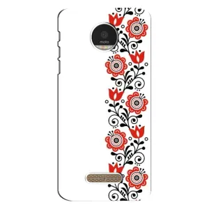 Чохол для Патріота України Motorola MOTO Z - (AlphaPrint) (Яскрава вишиванка)