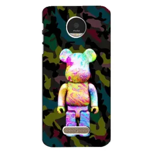 Чохли для Motorola MOTO Z - Bearbrick Louis Vuitton (PREMIUMPrint) (Яскравий Bearbrick)