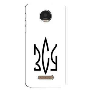 Чохли для Motorola MOTO Z Укр. Символіка (AlphaPrint) (ЗСУ герб)