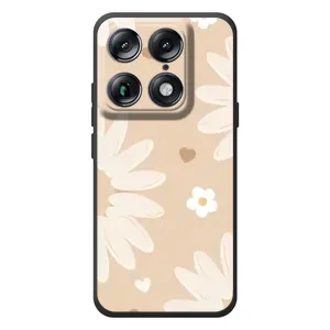 Чехол с принтом «Бежевые цветы» для Motorola Signature
