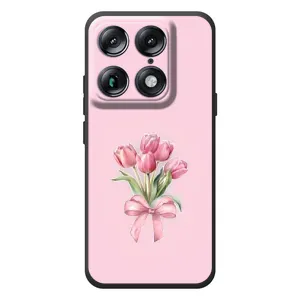 Чохол з розовим принтом для Motorola Signature (Букет квітів)