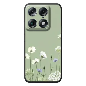 Чехол с принтом «Цветы на зеленом» для Motorola Signature