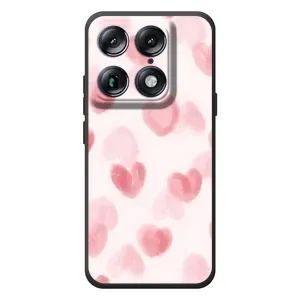 Чохол з розовим принтом для Motorola Signature (Рожеві сердечки)