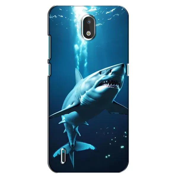 Чехол с принтом «Акула под водой» для Nokia 1.3