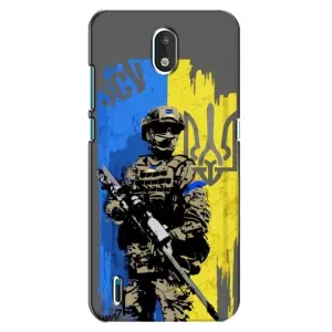 Чехлы с картинкой ЗСУ для Nokia 1.3 (AlphaPrint) (АРТ солдат)