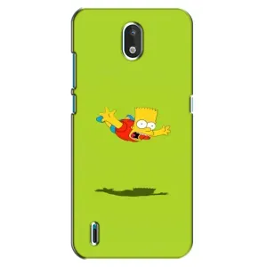 Чехол с Симпсонами для Nokia 1.3 (VPrint) (Барт Симпсон)