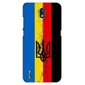 Украинские Чехлы для Nokia 1.3 с картинкой УПА (AlphaPrint) (Прапор УПА)