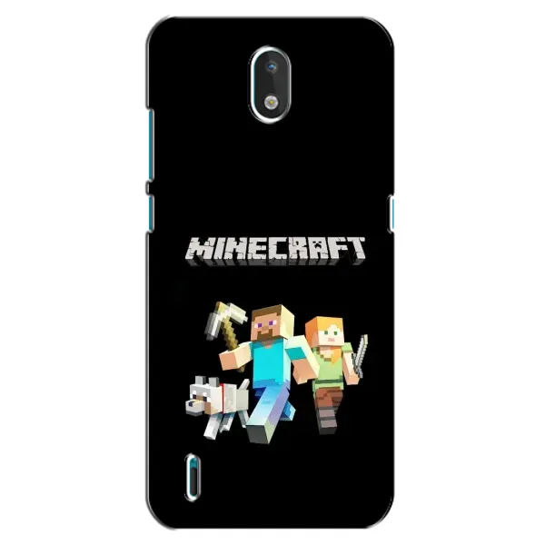 Чехол с принтом «герои Minecraft» для Nokia 1.3