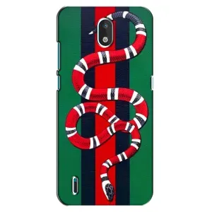 Чехлы ГУЧЧИ для Нокиа 1.3 (AlphaPrint) (Gucci змия)