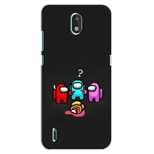Чехол Амонг Ас для Nokia 1.3 (AlphaPrint) (Импостер)