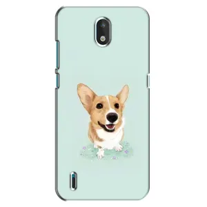 Чехлы с собаками для Nokia 1.3 (VPrint) (Корги)