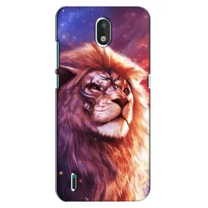 Чехол со Львом для Nokia 1.3 (VPrint) (Красочный Лев)