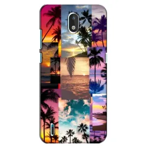 Силиконовый чехол с КАРТИНКАМИ лето для Nokia 1.3 (AlphaPrint) (Летний отпуск)