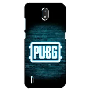 Чехол PUBG для Нокиа 1.3 (AlphaPrint) (Лого PUBG)
