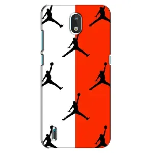 Чехлы для Nokia 1.3 - с картинкой JORDAN (AlphaPrint) (Лого Джордан)