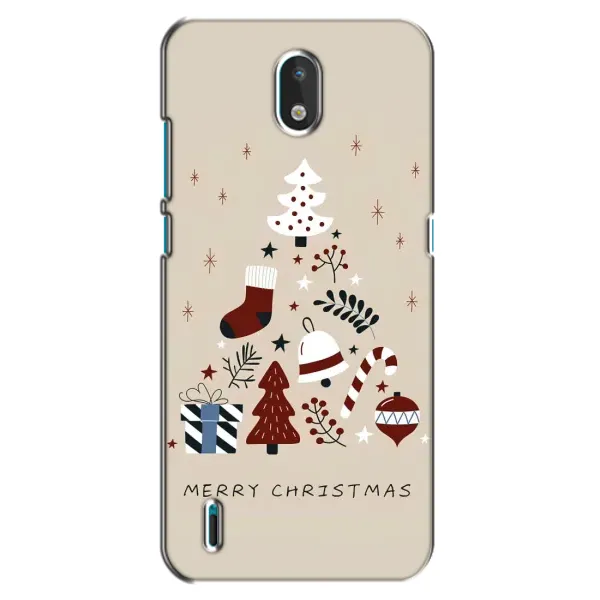 Чехол с принтом «Merry Christmas» для Nokia 1.3 Чехол с принтом «Merry Christmas» для Nokia 1.3