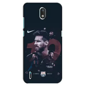 Чехлы Месси для Nokia 1.3 (AlphaPrint) (Месси 10)