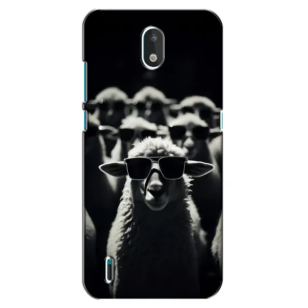 Чехол с принтом «Овечка в очках» для Nokia 1.3