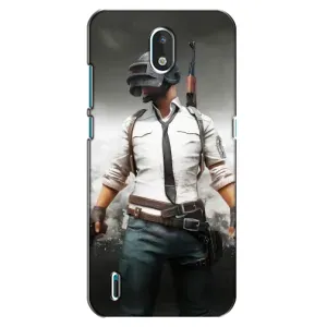 Чехол PUBG для Нокиа 1.3 (AlphaPrint) (Пабг мен)
