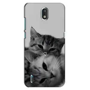 Чохол з малюнком кіт на Nokia 1.3 (Пара котів)