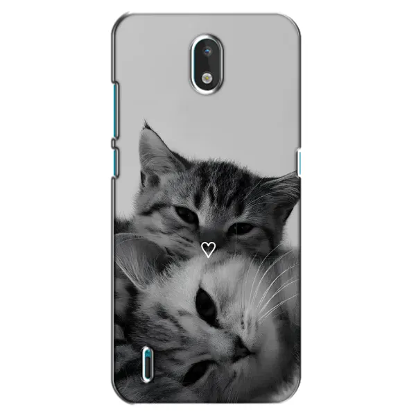 Чохол з принтом «Пара котів» для Nokia 1.3