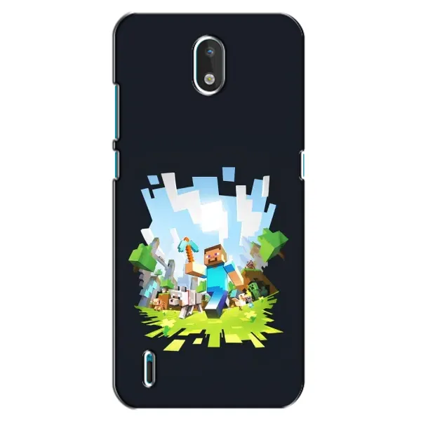 Чехол с принтом «персонажи Minecraft» для Nokia 1.3