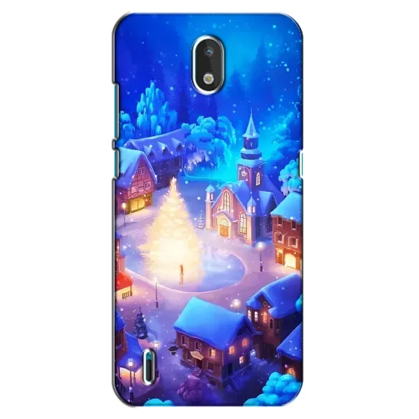Чехол с принтом «Рождественский город» для Nokia 1.3