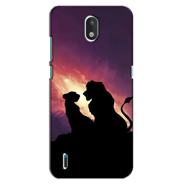 Чохол з принтом «Силует Сімба і Налу» для Nokia 1.3