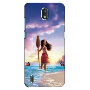 Чохол з мультфільмом Ваяна Nokia 1.3 (Моана з веслом)