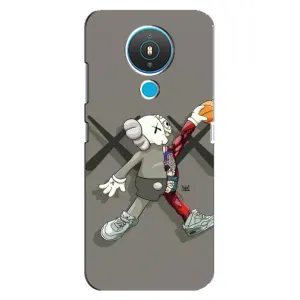 Чехлы для Nokia 1.4 - Bearbrick Louis Vuitton (PREMIUMPrint) (Беарбрик Джордан)
