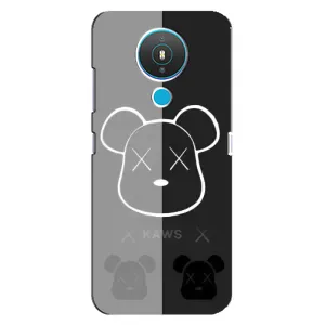 Чехлы для Nokia 1.4 - Bearbrick Louis Vuitton (PREMIUMPrint) (БеарБрик глаза)