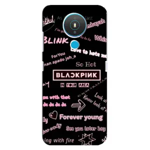 Чехол с музыкальной группой для Nokia 1.4 (BLACKPINK)