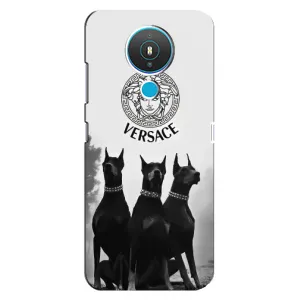 Чехлы VERSACE для Нокиа 1.4 (PREMIUMPrint) (Доберман Версаче)