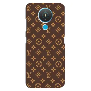 Чехлы Луи Витон для Nokia 1.4 (AlphaPrint - LOUIS VUITTON) (фон LOUIS VUITTON)