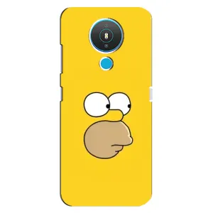 Чехол с Симпсонами для Nokia 1.4 (VPrint) (Гомер)