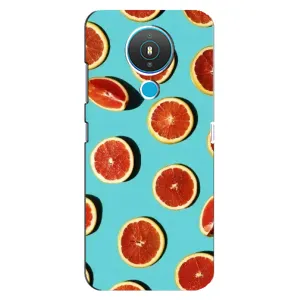 Чехлы с Фруктами для Nokia 1.4 (VPrint) (Грейпфрут)