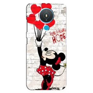 Чехол Disney Mouse Nokia 1.4 (PREMIUMPrint) (Heart Minni)