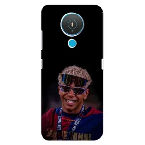 Чехол с футболистом Ламин Ямаль Nokia 1.4 (Yamal)