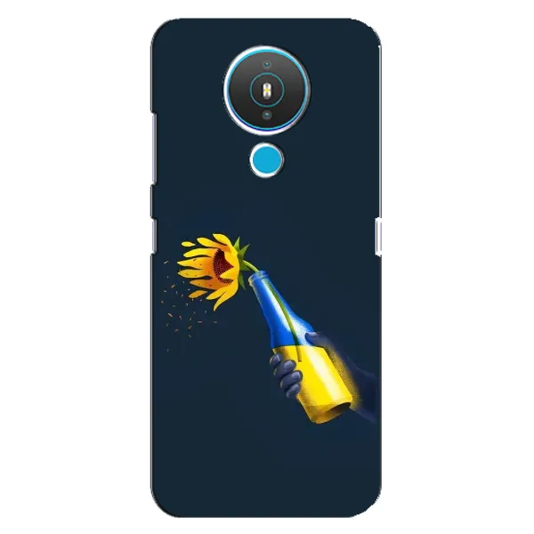 Чехол с принтом «Коктейль молотова» для Nokia 1.4