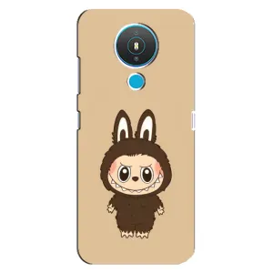 Чехол с Лабубу на Nokia 1.4 (Bored Ape в красном)