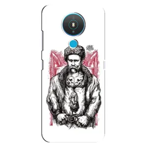 Чехлы для Nokia 1.4 с принтом Тараса Шевченко (AlphaPrint) (Козак Шевченко)