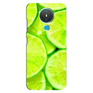 Чехлы с Фруктами для Nokia 1.4 (VPrint) (Лайм)
