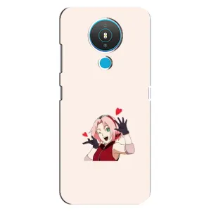 Чехлы Персонажи Аниме Наруто для Nokia 1.4 (AlphaPrint) (Лайк Сакура)