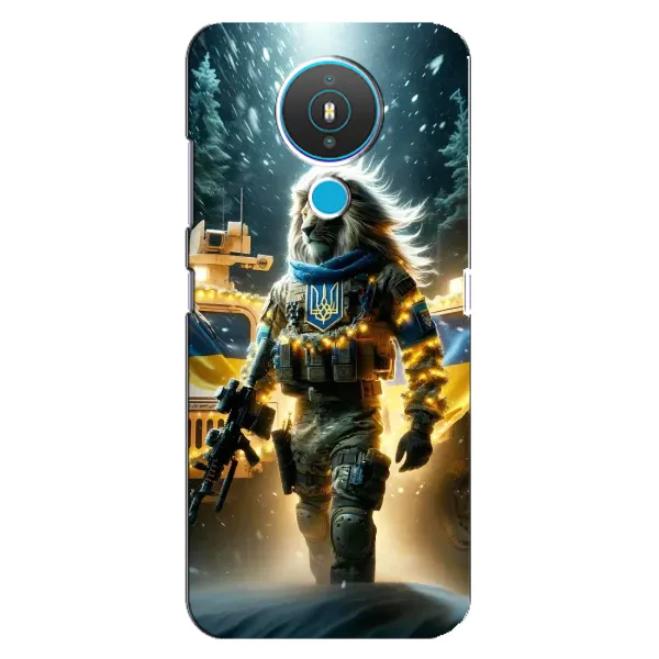 Чохол з принтом «ЛЕВ ЗСУ» для Nokia 1.4
